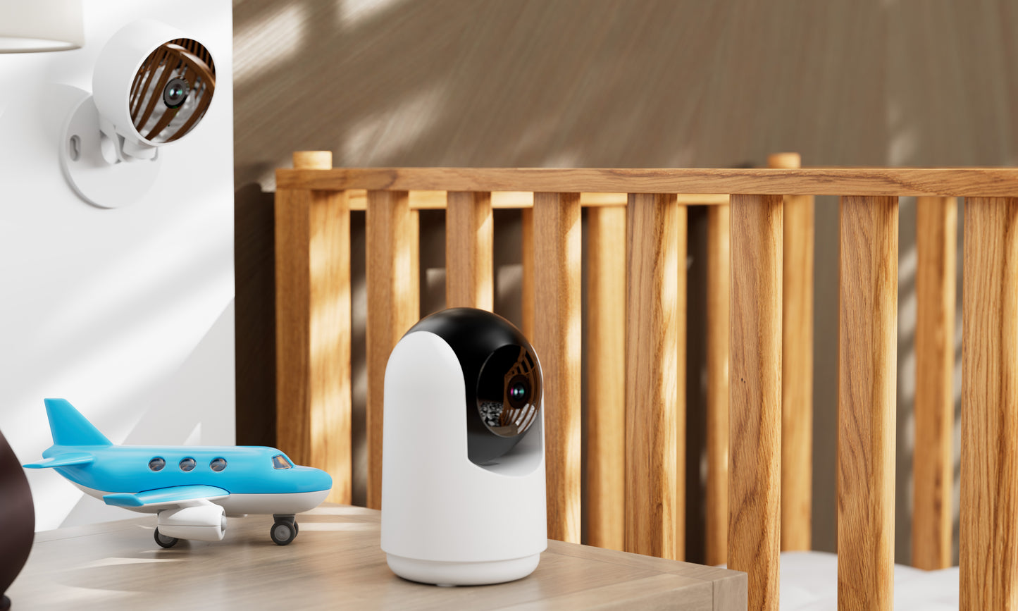 HALOwatch Sentra AI + Aegis AI Indoor Security Camera 2-in-1 WiFi Bundle