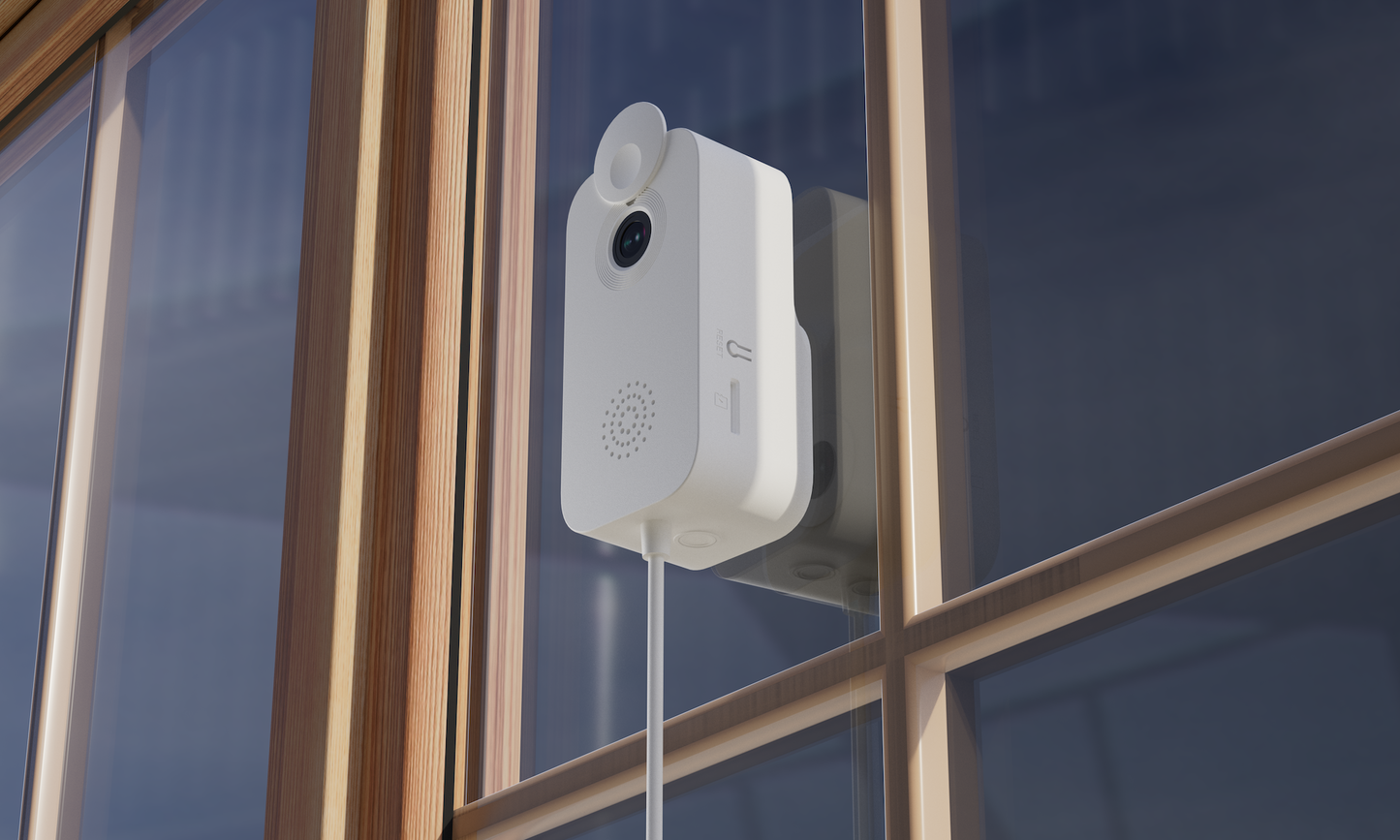 HALOwatch IkonEye AI Dual Lens WiFi Window Camera